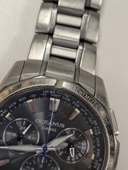 CASIO 初代マンタ CASIO OCEANUS 電波ソーラー Solar Men's Watch — Japanese