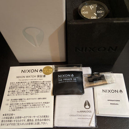 NIXON Analog Men's Watch — Japanese