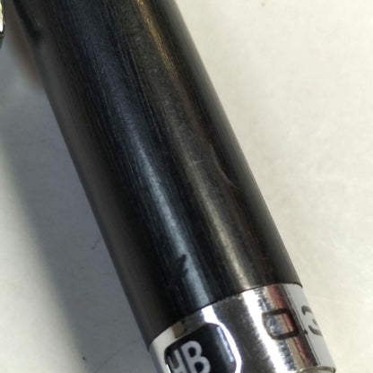 Pilot H-1003 mechanical pencil with 0.3mm lead and woodgrain finish in black color