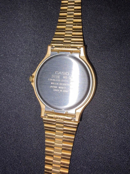CASIO MQ-24G-9EJH Quartz Men's Watch — Japanese
