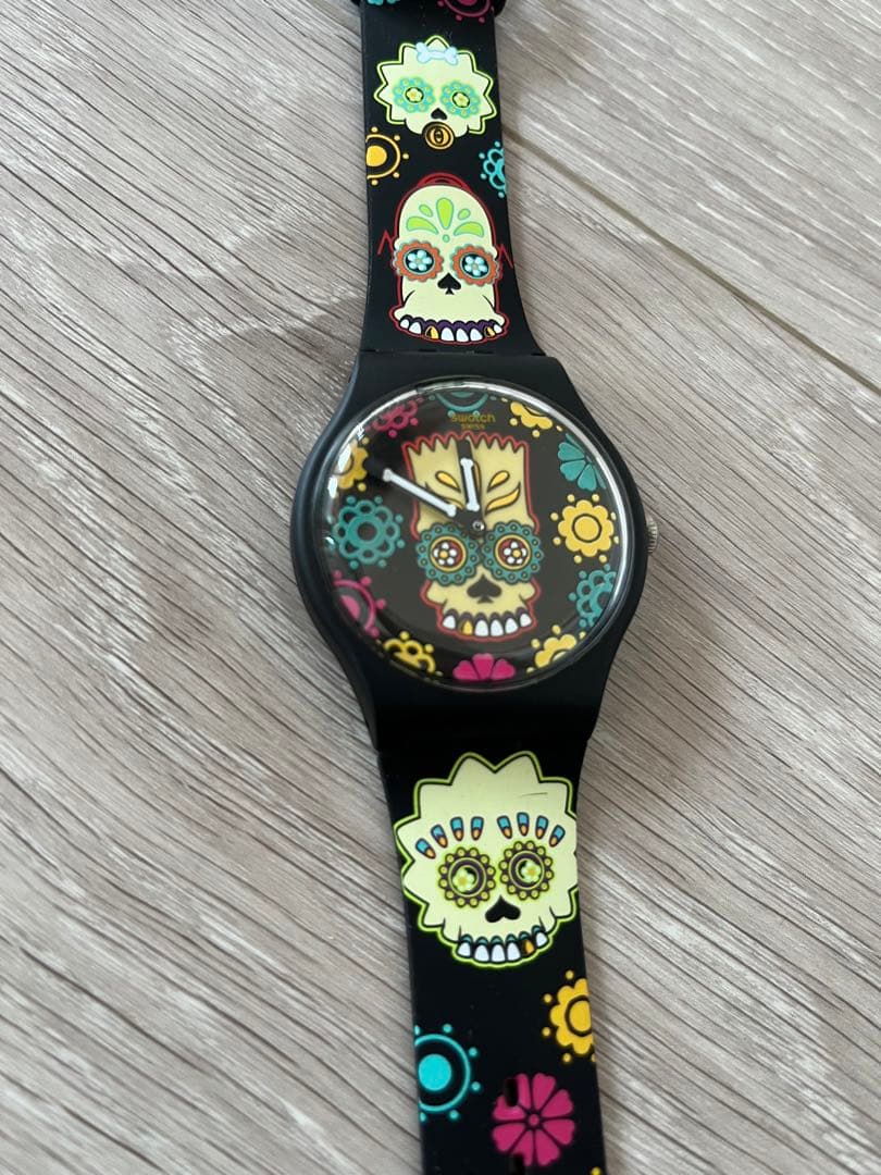 swatch Simpsons Halloween Collection SBTR009 Quartz Men's — Japanese