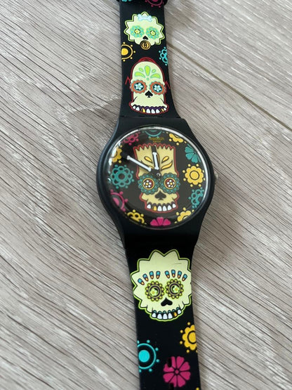swatch Simpsons Halloween Collection SBTR009 Quartz Men's — Japanese