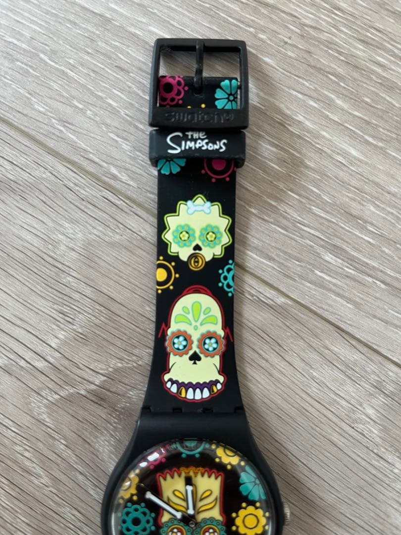 swatch Simpsons Halloween Collection SBTR009 Quartz Men's — Japanese