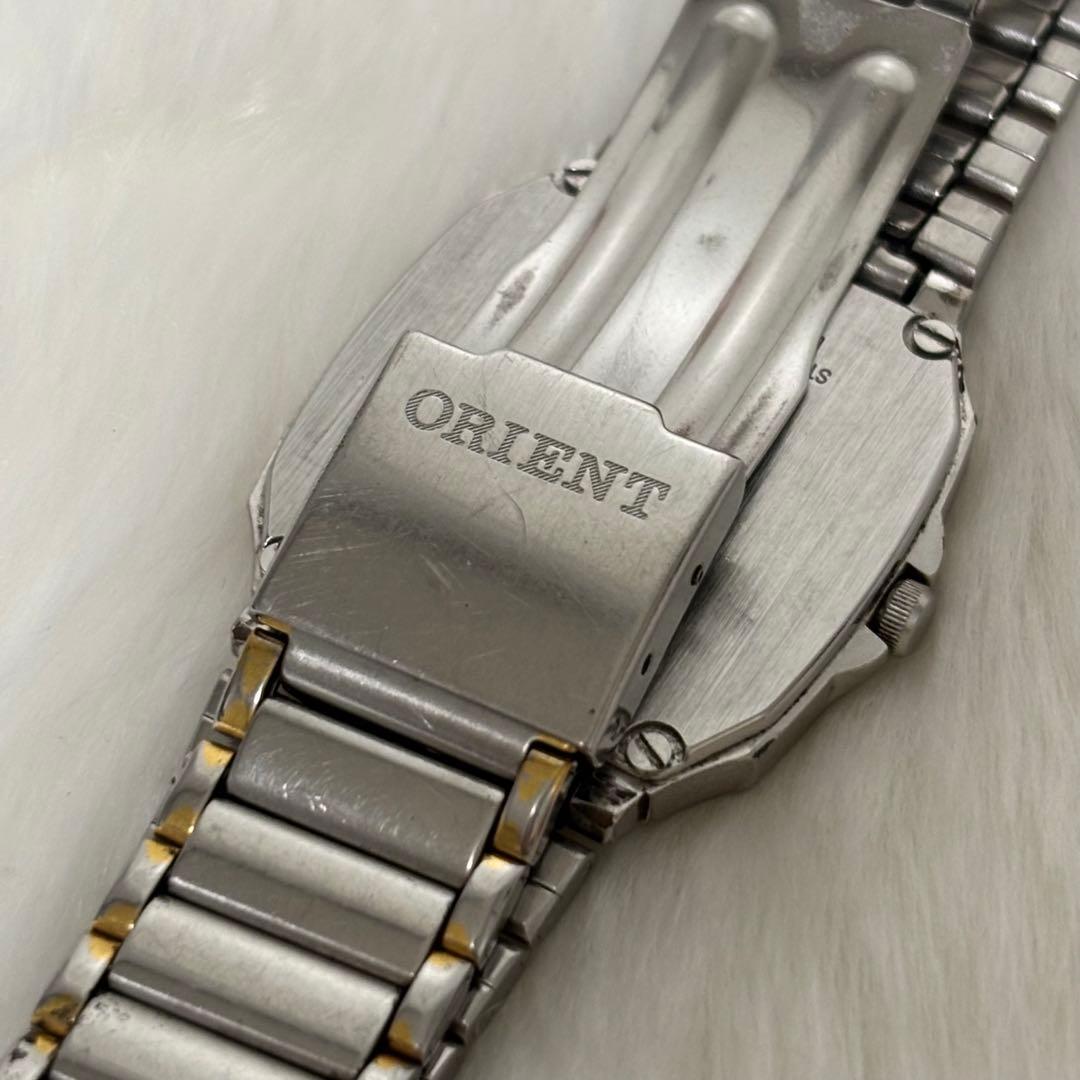 ORIENT SWIMMER 100m防水ゴールド文字盤 Quartz Men's Watch — Japanese