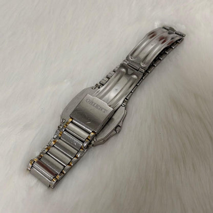 ORIENT SWIMMER 100m防水ゴールド文字盤 Quartz Men's Watch — Japanese