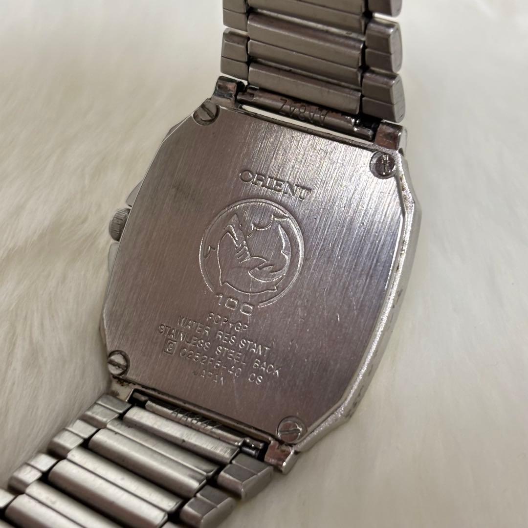 ORIENT SWIMMER 100m防水ゴールド文字盤 Quartz Men's Watch — Japanese
