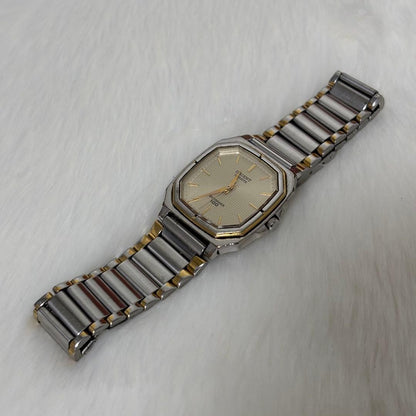 ORIENT SWIMMER 100m防水ゴールド文字盤 Quartz Men's Watch — Japanese
