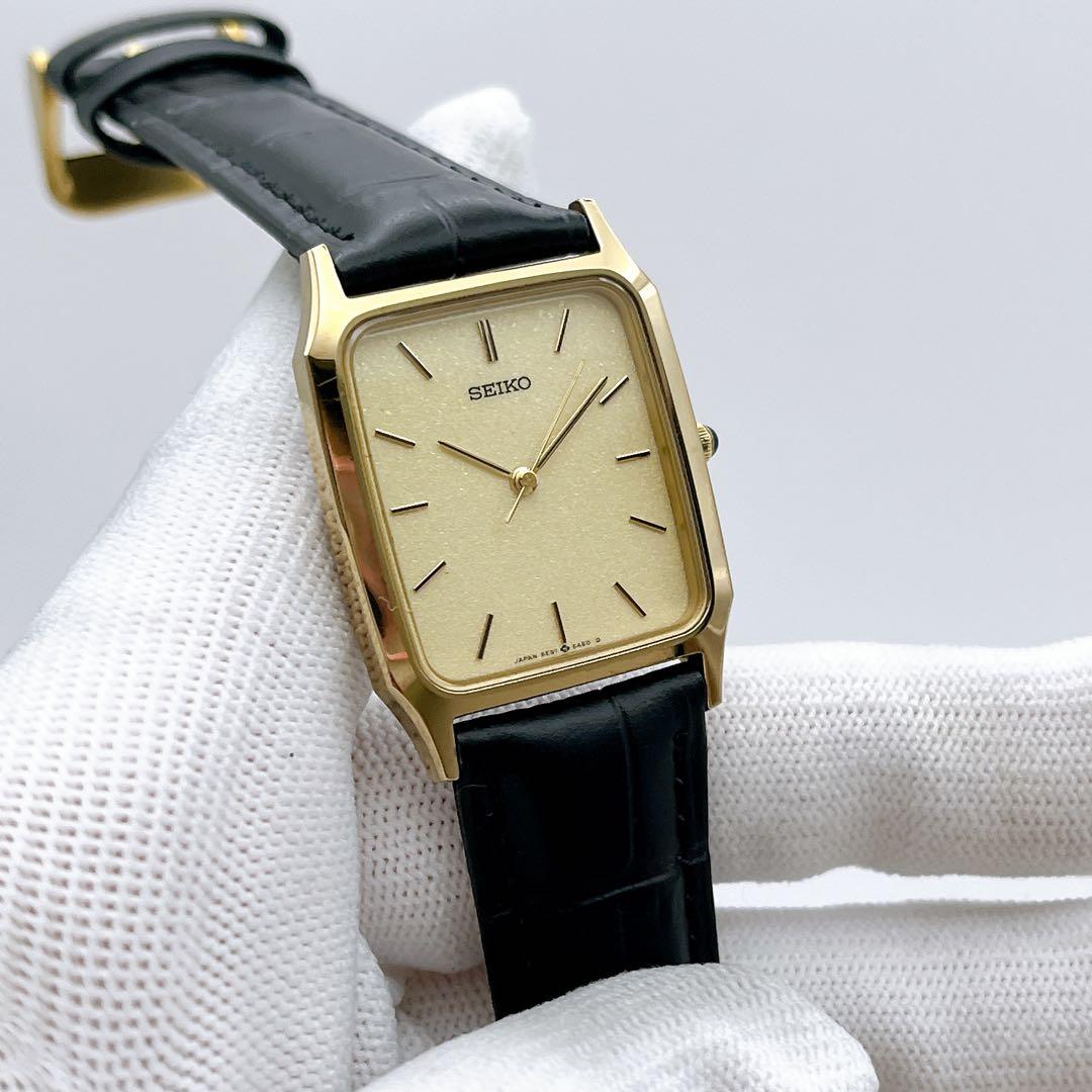 SEIKO Vintage SEIKO Square Tank 90s Quartz Men's Watch — Japanese