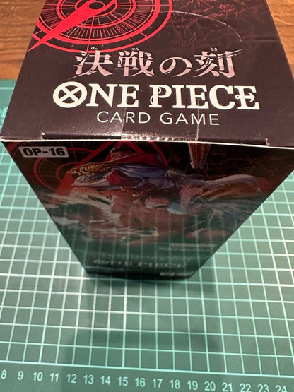One Piece Unopened Decisive Battle 1BOX One Piece Card with Tape and Protective Case Box — Japanese