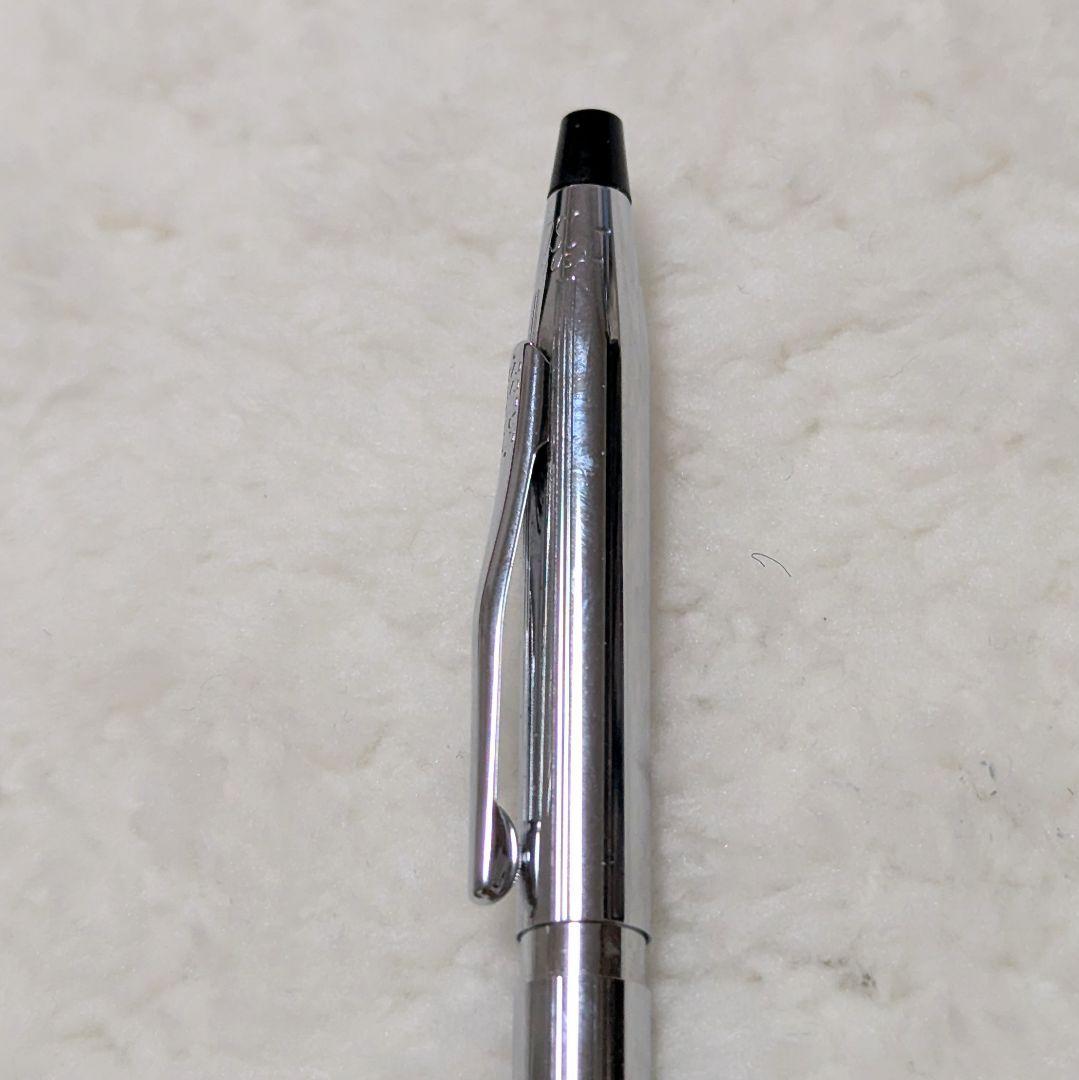Cross Classic Century chrome silver ballpoint pen made in USA with chrome plating 13.5 cm length