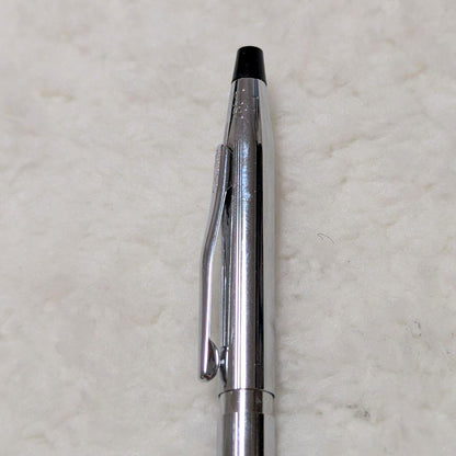 Cross Classic Century chrome silver ballpoint pen made in USA with chrome plating 13.5 cm length