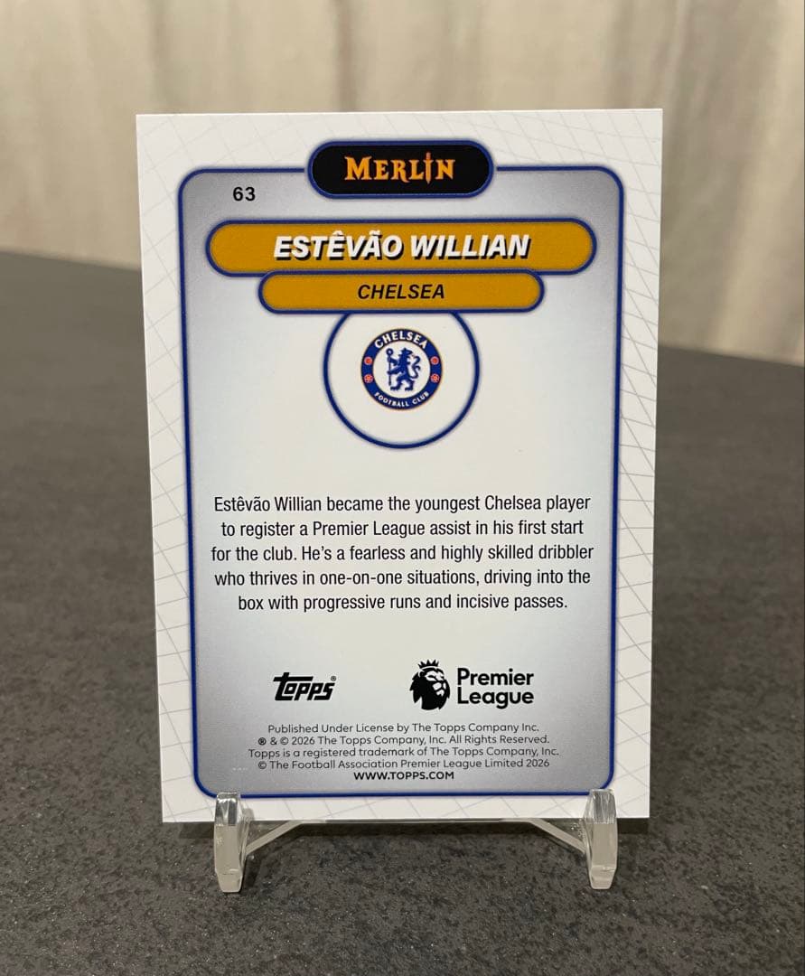 Esteban Logofructo Chelsea RC — Japanese