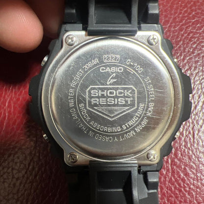 CASIO G-100 Digital Men's Watch — Japanese
