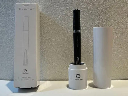 PILOT & Parker ballpoint pen set in Eternal Black with double action mechanism and black ink