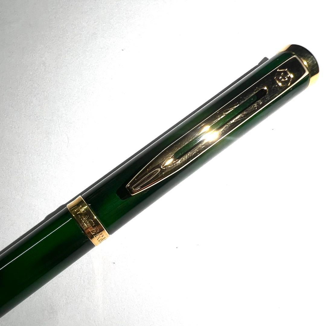 WATERMAN Preface Green Escipist 17 mechanical pencil with green marble pattern and 0.5 mm lead