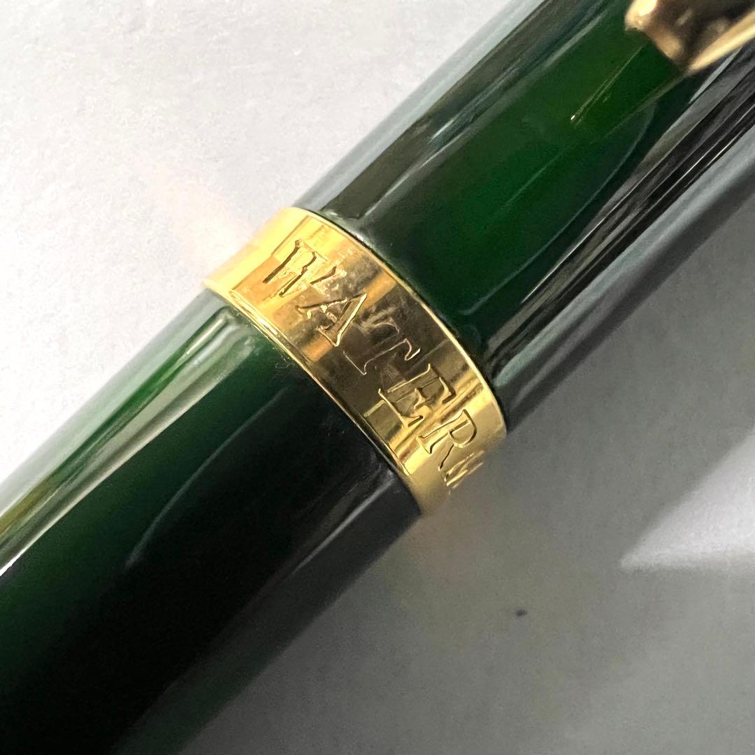 WATERMAN Preface Green Escipist 17 mechanical pencil with green marble pattern and 0.5 mm lead