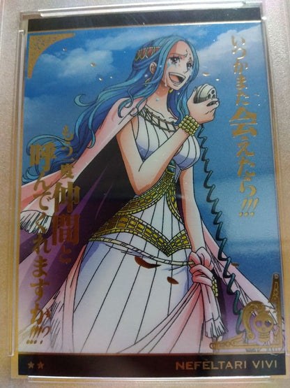PSA 9 One Piece Nefertari Vivi R — Japanese