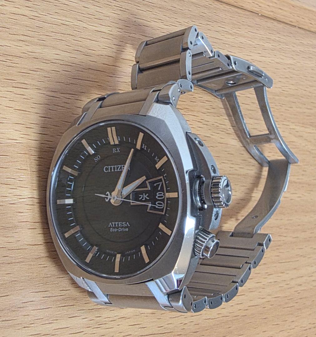 Citizen ATTESA Solar Men's Watch — Japanese
