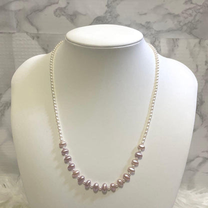 TASAKI Baby Pearl Design Necklace featuring delicate pearls with approximately 47cm length