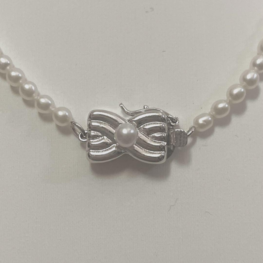 TASAKI Baby Pearl Design Necklace featuring delicate pearls with approximately 47cm length