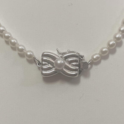 TASAKI Baby Pearl Design Necklace featuring delicate pearls with approximately 47cm length