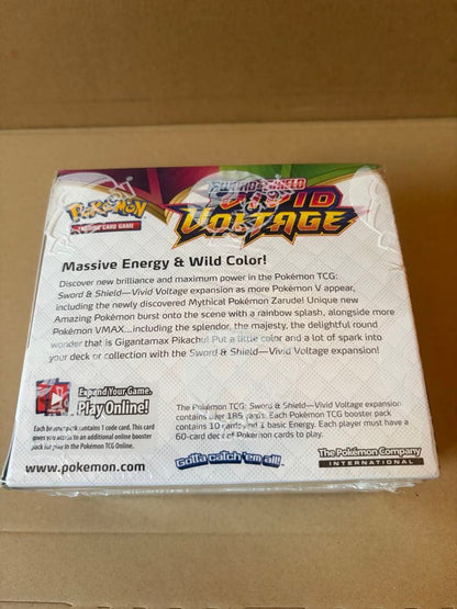 Pokemon Pokémon Vivid Voltage Box — Japanese