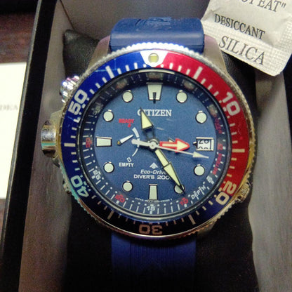 Citizen ProMaster Citizen Diver Aquland Solar Men's Watch — Japanese