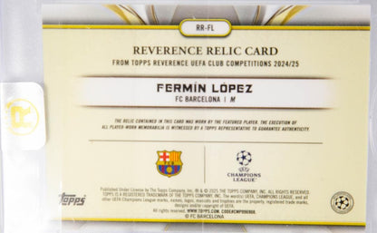 Fermin Lopez 14/25 Memorabilia Card + 2 Base Cards — 14/25 — Japanese