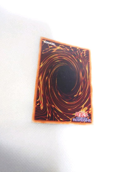 Yugioh Blue-Eyes White Dragon Early Ultra Rare trading card in protective sleeve and hard case