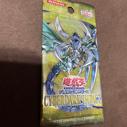 Yu-Gi-Oh Yu-Gi-Oh! Official Card Game CYBERDARK IMPACT Unopened Pack Pack — Japanese