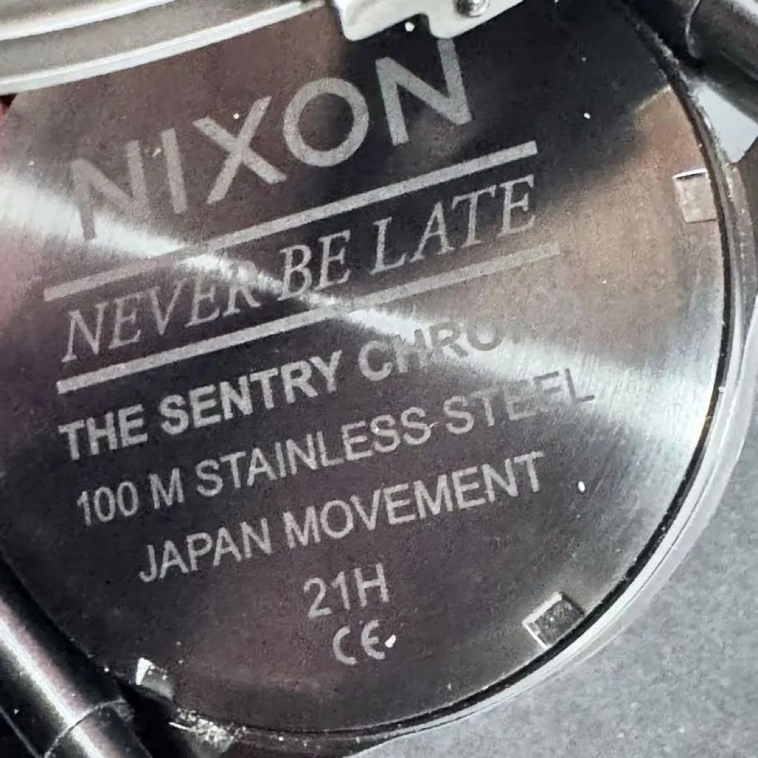 NIXON Sentry Quartz Men's Watch — Japanese