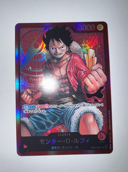 One Piece Monkey D. Luffy — ST01-001 — Japanese