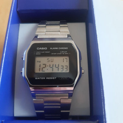CASIO A158WEA Digital Men's Watch — Japanese