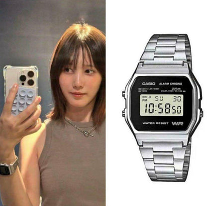 CASIO A158WEA Digital Men's Watch — Japanese