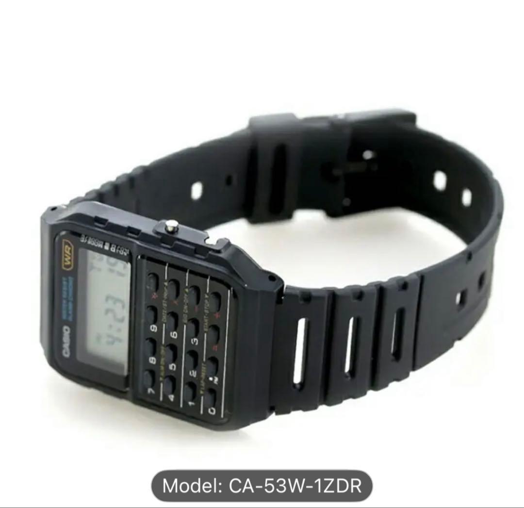 CASIO CA-53W-1ZDR Digital Men's Watch — Japanese