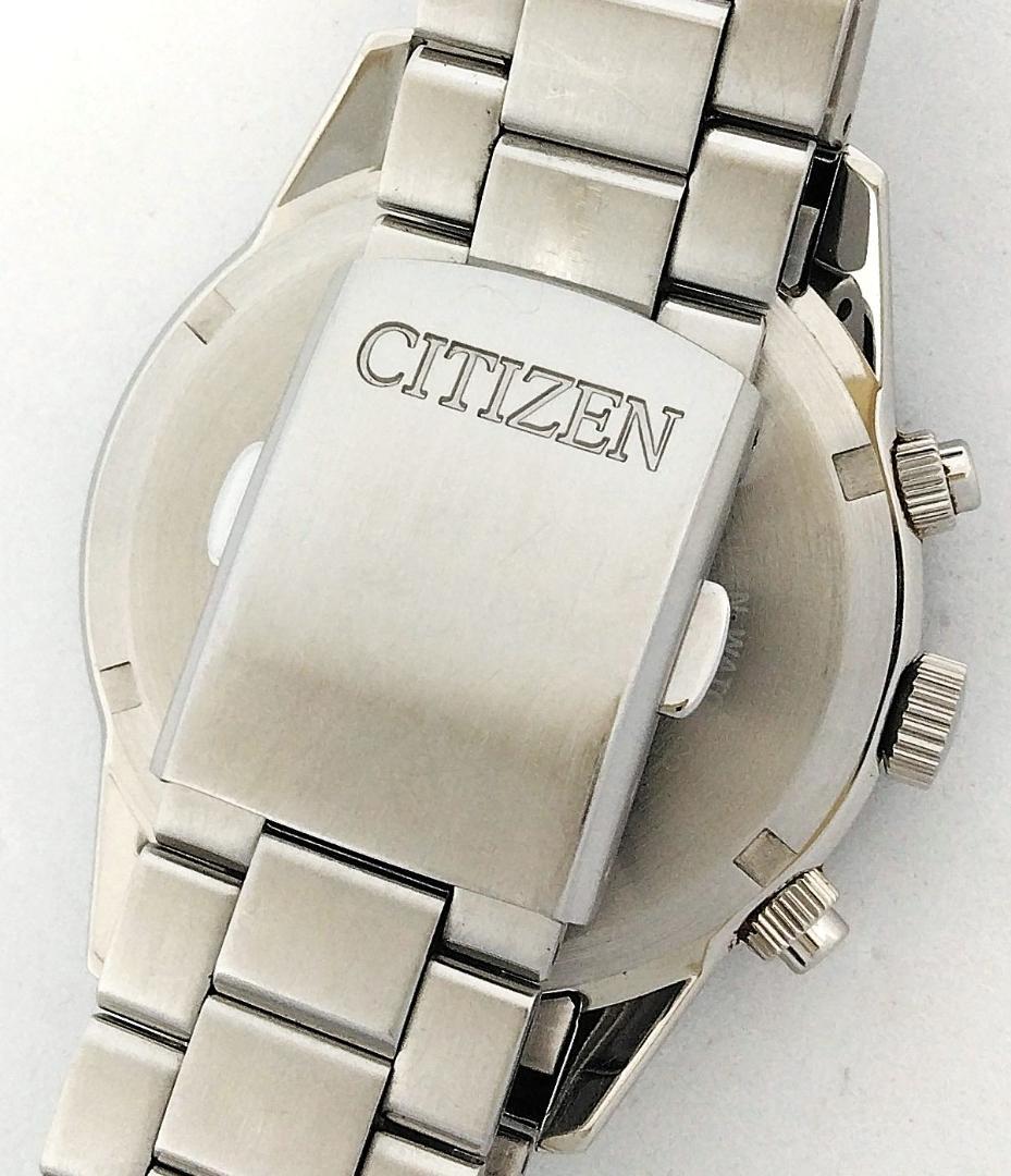 Citizen クロノグラフ SBTR009 Solar Men's Watch — Japanese