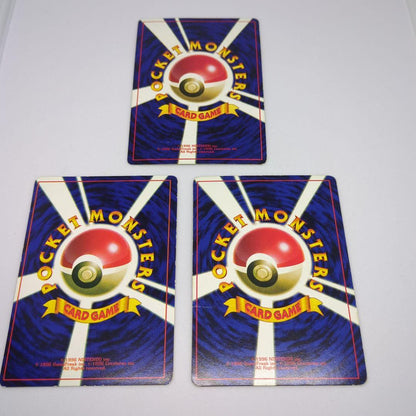 Pokemon Pokémon Card Old Back Mewtwo No Mark Frame Misalignment Error Card — Japanese