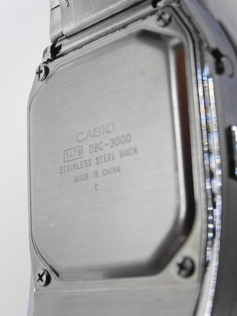 CASIO DBC-3000 Digital Men's Watch — Japanese