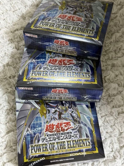 Yu-Gi-Oh Yu-Gi-Oh! Power of the Elements Box — Japanese
