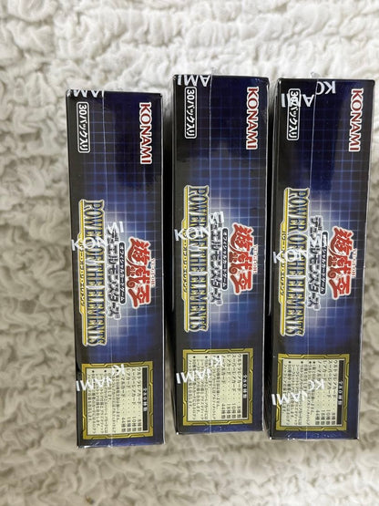 Yu-Gi-Oh Yu-Gi-Oh! Power of the Elements Box — Japanese