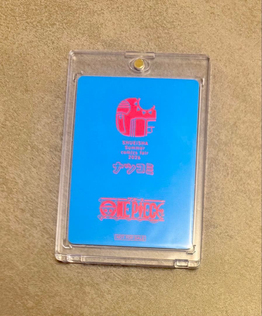 One Piece Excellent Condition One Piece Natsu Comic Card スペシャルカード — Japanese