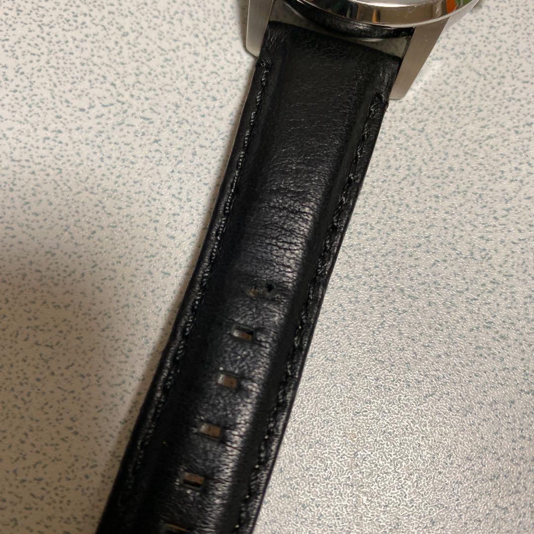 FOSSIL Townsman Automatic Leather Black Men's Watch — Japanese