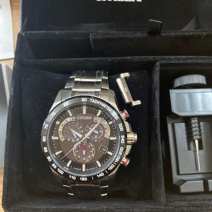 Citizen E610 Solar Men's Watch — Japanese