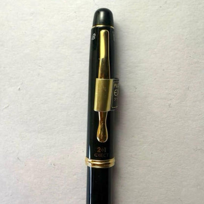 PILOT two plus one Execute multi-function ballpoint pen in green and black marble color