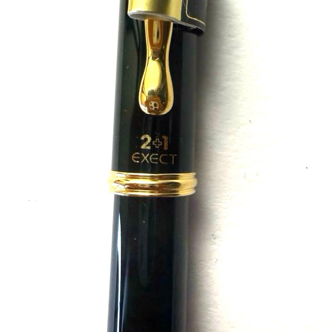 PILOT two plus one Execute multi-function ballpoint pen in green and black marble color