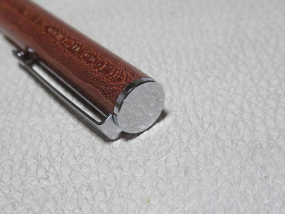 PILOT Laureate water-based ballpoint pen with blue barrel and silver clip, 135mm length