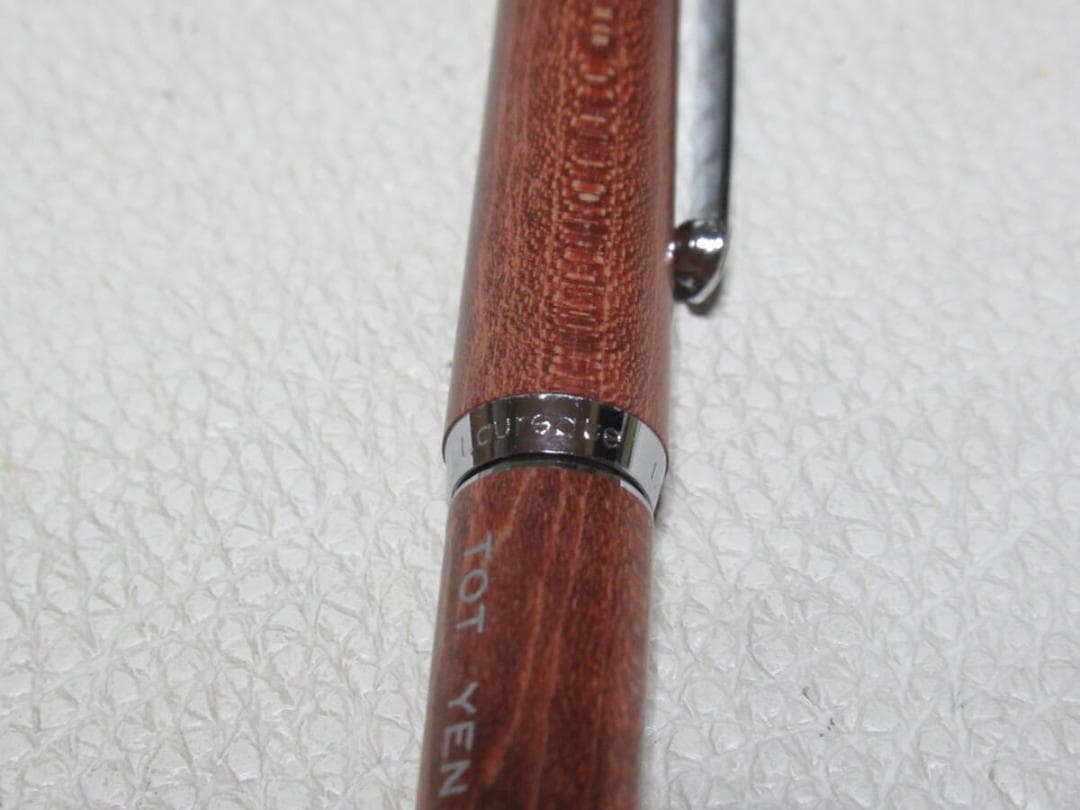 PILOT Laureate water-based ballpoint pen with blue barrel and silver clip, 135mm length