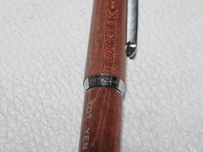 PILOT Laureate water-based ballpoint pen with blue barrel and silver clip, 135mm length