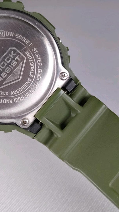CASIO DW-5600ET Digital Men's Watch — Japanese