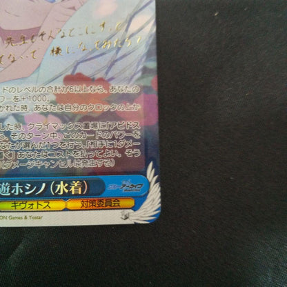Takanashi Hoshino (Swimsuit) SP Sign — Japanese